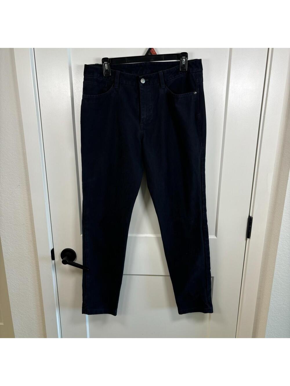 Lululemon Pants Mens 31x30 Navy ABC Chino Slim-Fit Utilitech Abrasion Resistant